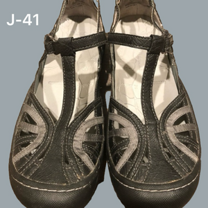 J-41 Black Sandals